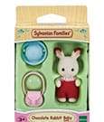 Sylvanian Families: Chocolate bunnies baby figure 5 cm by Epoch Toys