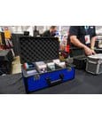 Evoretro Trading Card Storage Box for 120 Cards XL Blue by Evoretro
