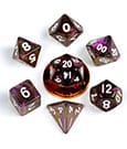 FanRoll Mini Dice Set Stardust Supervolcano (7) by FanRoll