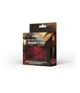 Dragon Storm Dice bag with compartments Red Dragon Scales by FanRoll