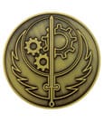 Fallout Medallion Brotherhood of Steel by FaNaTtik