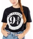 Harry Potter T-Shirt Platform 9 3/4 Raised Print by CID
