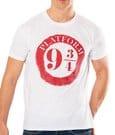 Harry Potter T-Shirt Platform 9 3/4 Raised Print by CID