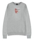 Chainsaw Man Sweater Power Grey Melange by Difuzed