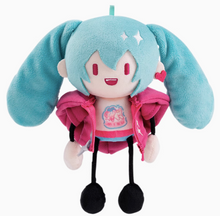 Load image into Gallery viewer, Moeyu Hatsune Miku “Radio Wave Invasion” Ant-Style Plush Magnet Keychain, Miku Chibi Doll Figure