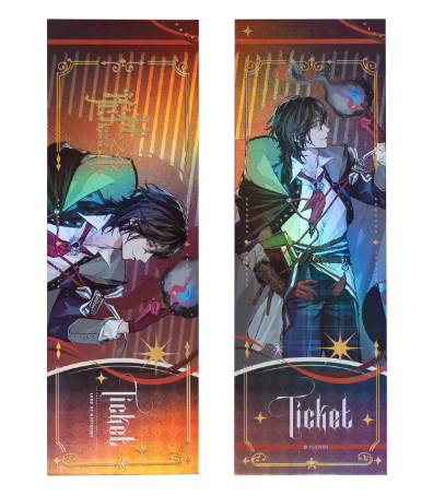 Moeyu Lord of the Mysteries Extraordinary Series Laser Ticket | Official Collectible Commemorative Ticket - Makochan.store - Makochan - Belgium - Europe
