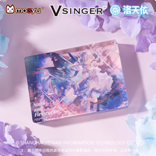 Load image into Gallery viewer, Moeyu Vsinger Luo Tianyi “Stars and Fireworks” Acrylic Block | Anime Desktop Display Ornament