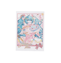 Load image into Gallery viewer, Moeyu Hatsune Miku “Sweet Dream Future” Series Badge, Polaroid Acrylic Stand, Keychain & Laser Ticket | Official Anime Merchandise