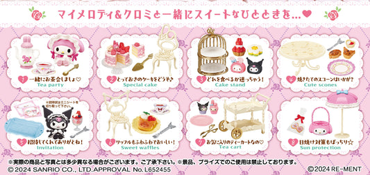 Re-ment: Sanrio: My Melody Kuromi Sweet Tea Party (USA) - Re-ment - Makochan - Belgium - Europe