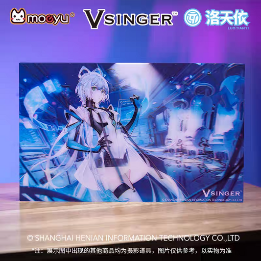Moeyu Vsinger Luo Tianyi “Project Luo G” 3D Poster | Official CODE LUO Lab Series Wall Art - Moeyu - Makochan - Belgium - Europe