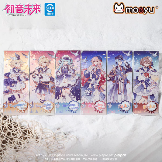 Moeyu Hatsune Miku 'Tidal Song' Holographic Ticket Blind Box - Collectible Merch - Moeyu - Makochan - Belgium - Europe