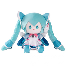 Load image into Gallery viewer, Moeyu Hatsune Miku "Synthwave Wings" Series 40cm Sitting Plush Doll - Moeyu - Makochan - Belgium - Europe