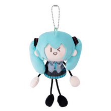 Load image into Gallery viewer, Moeyu Hatsune Miku "Sweet Dream" Series Mini Magnetic Hand-holding "Ant-Size" Plush Keychain Charm - Moeyu - Makochan - Belgium - Europe