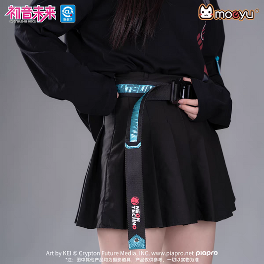 Moeyu Hatsune Miku "Neon Electronic Music" Techwear Tactical Canvas Belt - Moeyu - Makochan - Belgium - Europe