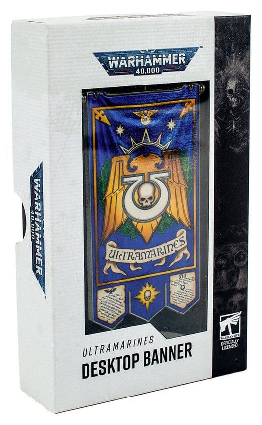 AAA Merchandise Warhammer 40,000 Desk Banner Ultramarines Chapter | Makochan