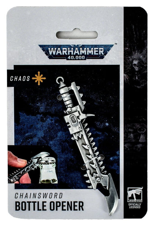 AAA Merchandise Warhammer 40,000 Bottle Opener Chaos Chainsword | Makochan