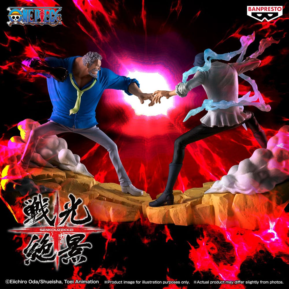 Banpresto One Piece Senkozekkei PVC Statue Kuzan 17 cm | Makochan