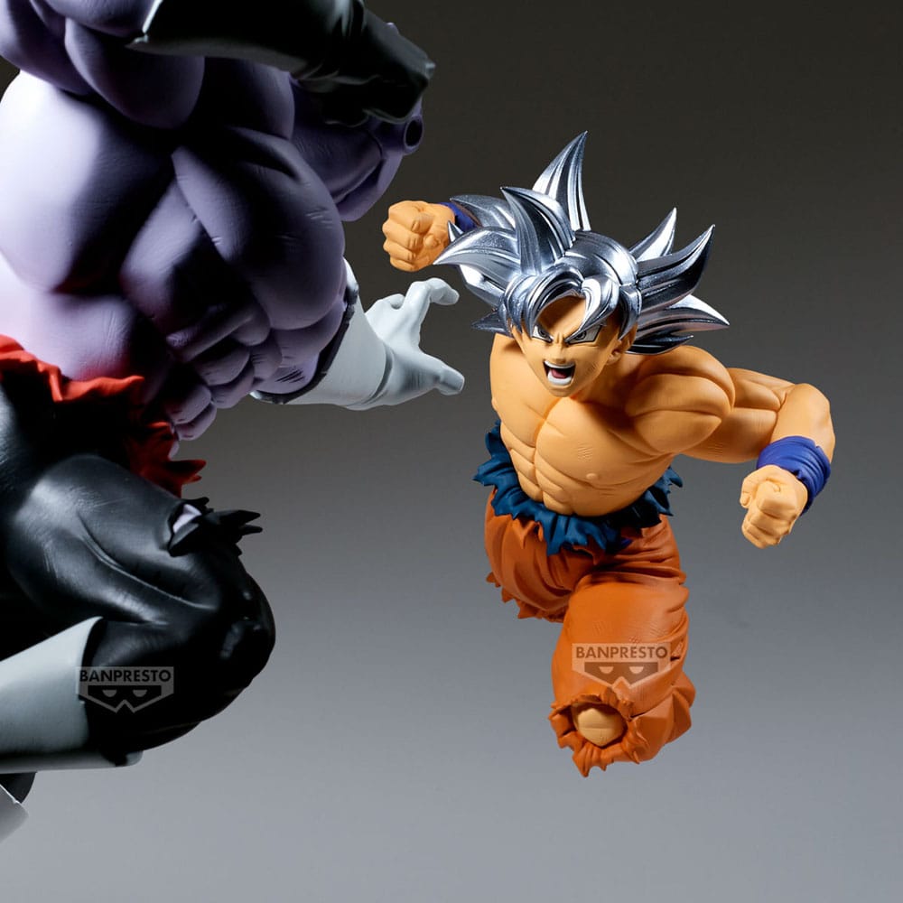 Banpresto Dragon Ball Super Match Makers Statue Son Goku Ultra Instinct (vs. Jiren) 13 cm | Makochan