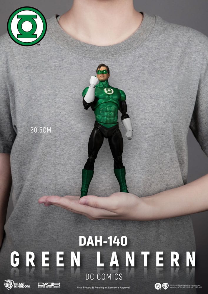 Beast Kingdom Toys DC Comics Action Figure Green Lantern 20 cm | Makochan