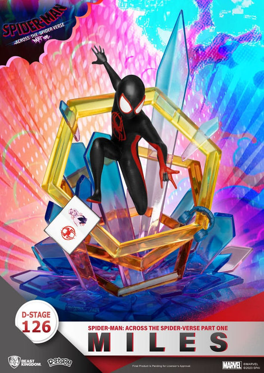 Beast Kingdom Toys Marvel D-Stage PVC Diorama Spider-Man: Across the Spider-Verse Part One-Miles 15 cm | Makochan