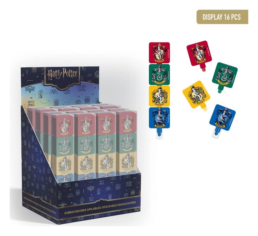 Cerdá Harry Potter Stackable Highlighters Display (16) | Makochan