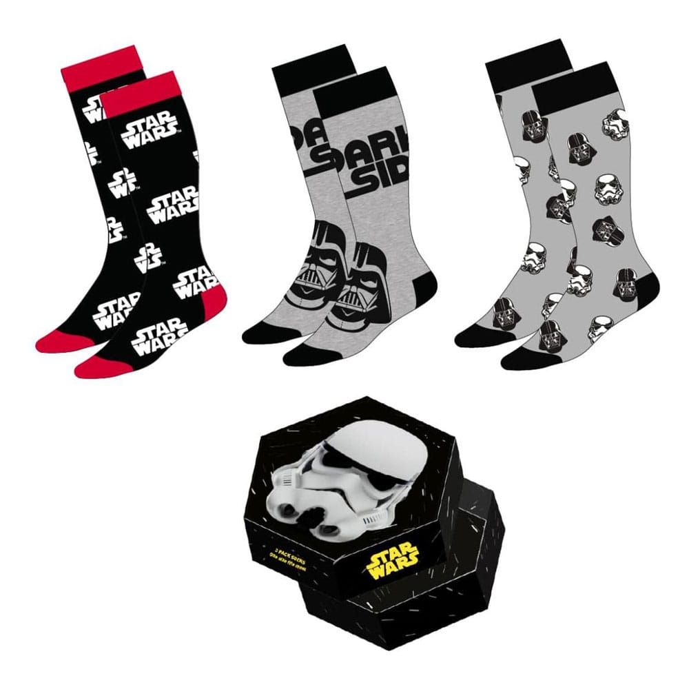 Cerdá Star Wars Socks 3-Pack Stormtrooper 38-45 | Makochan