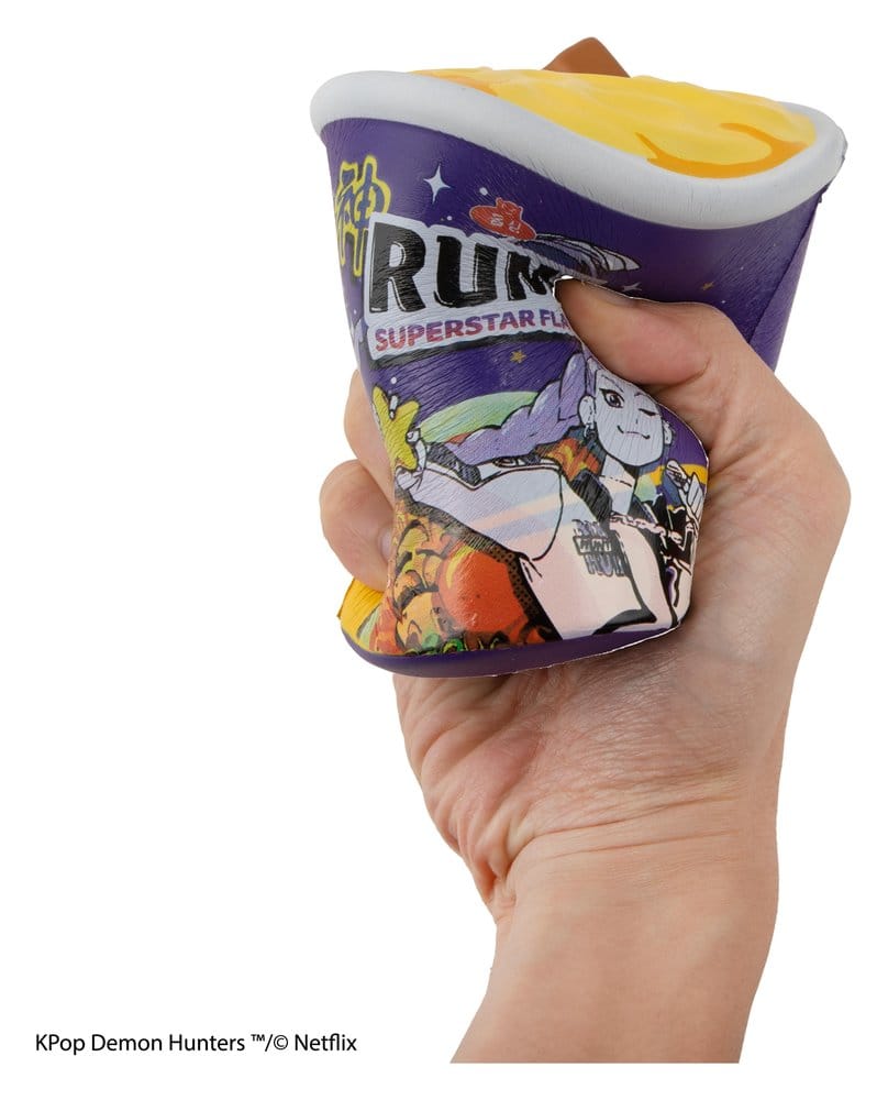 Cinereplicas KPop Demon Hunters Squishy Anti Stress Figure Rumi Superstar Flavor Noodles | Makochan