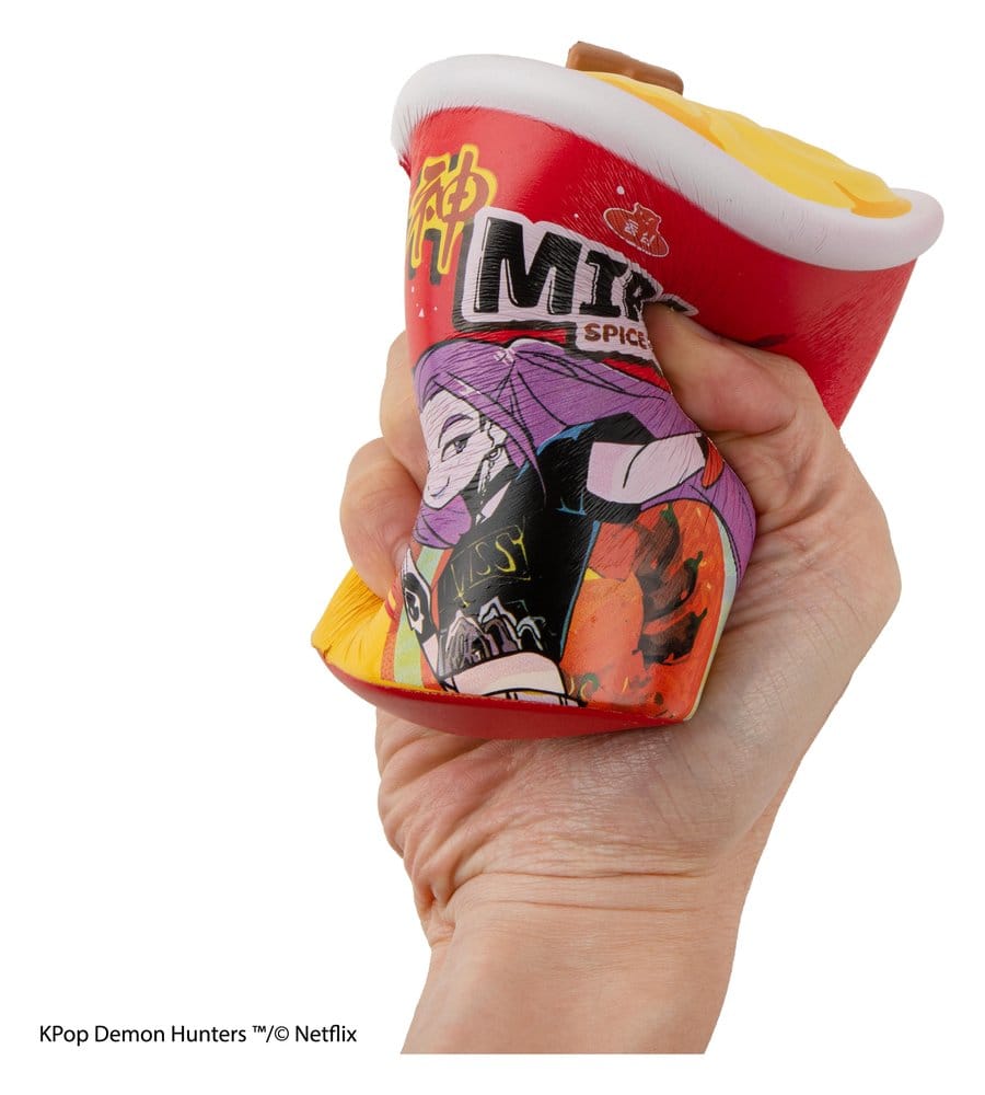 Cinereplicas KPop Demon Hunters Squishy Anti Stress Figure Mira Spice Queen Noodles | Makochan
