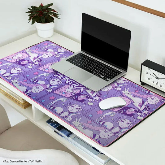 Cinereplicas KPop Demon Hunters Desk Mat HUNTR/X XL | Makochan