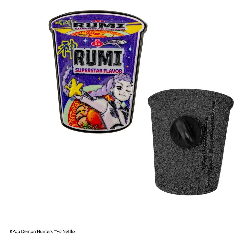 Cinereplicas KPop Demon Hunters Pin Rumi Superstar Flavor Noodles | Makochan