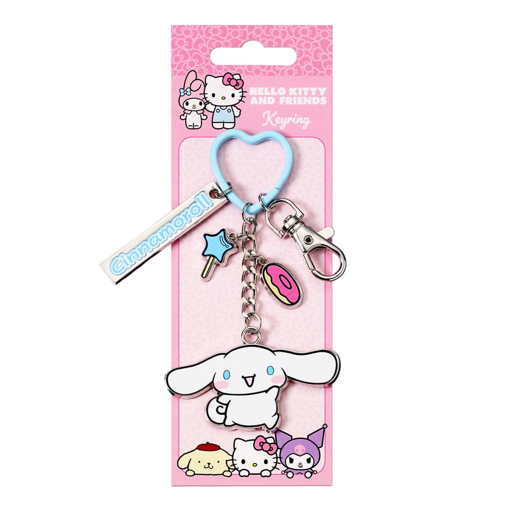 The Carat Shop Hello Kitty Key Chain with Cinnamoroll Charms 15 cm | Makochan