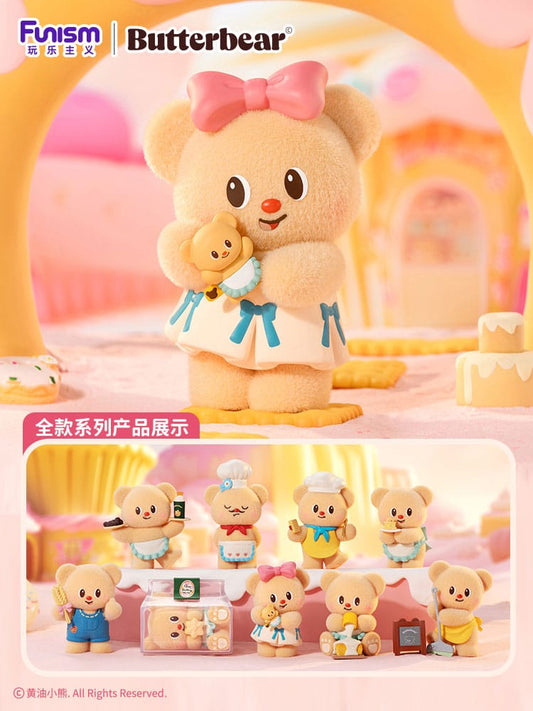 Funism Butterbear My Buttery Bakery Series Mini Figures 9 cm Display (8) | Makochan