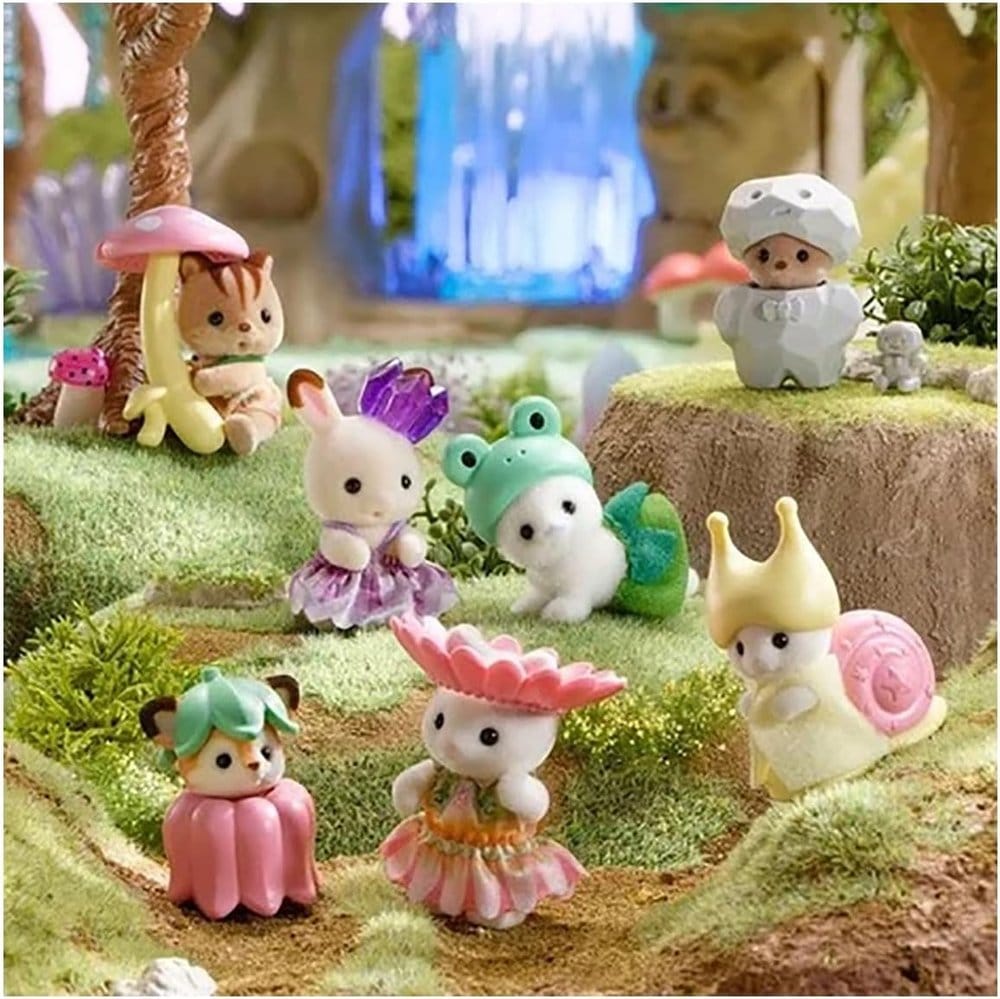 Epoch Toys Sylvanian Families Mini-figures Forest Fairy Baby Friends Surprise Bag 5 cm Display (16) | Makochan