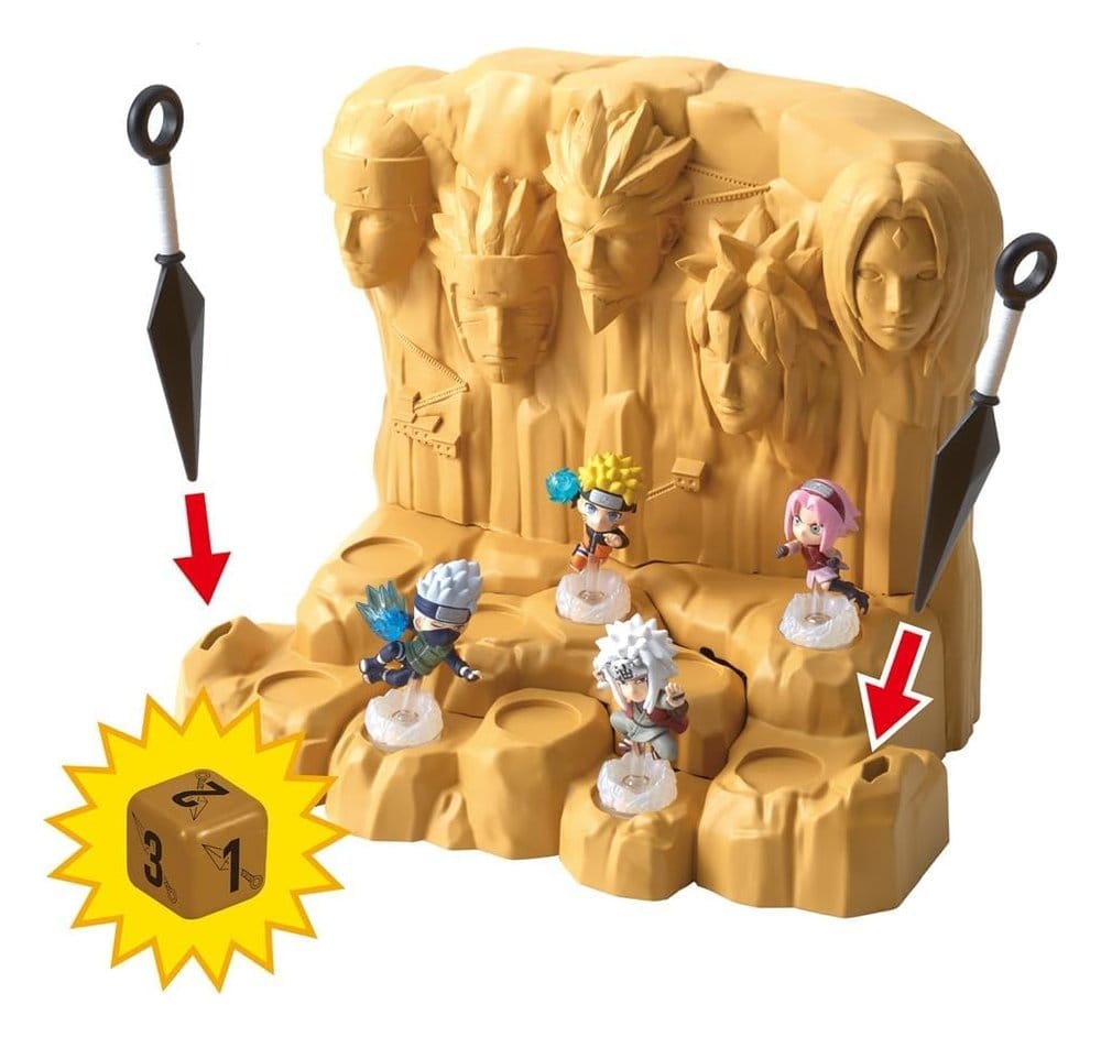 Epoch Toys Naruto game Hokage Rock Survival | Makochan