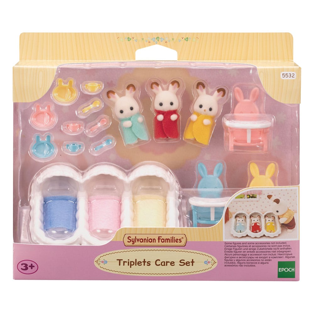 Epoch Toys Sylvanian Families: Triplets care set | Makochan