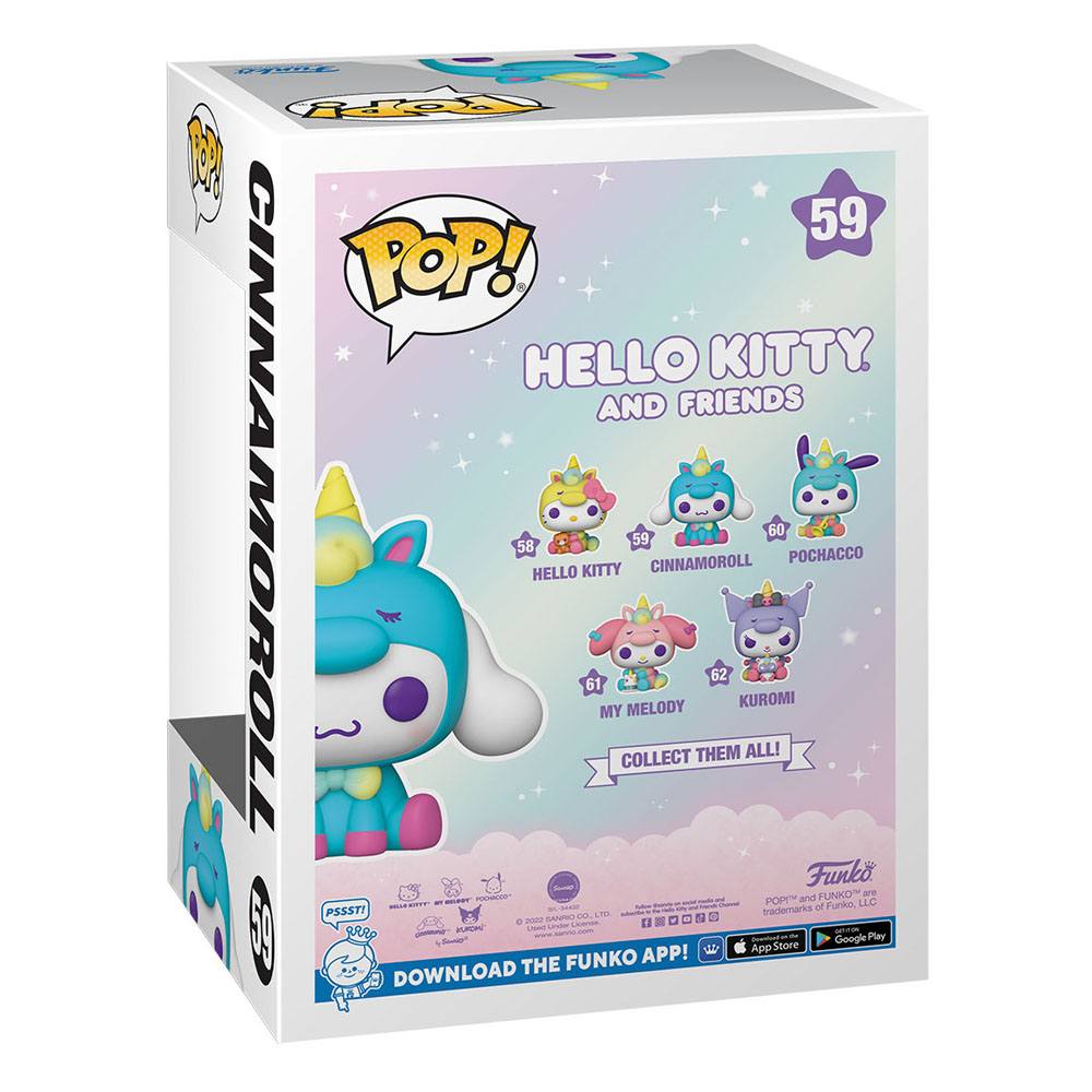Funko Hello Kitty and Friends POP! Sanrio Vinyl Figure Cinnamoroll 9 cm | Makochan