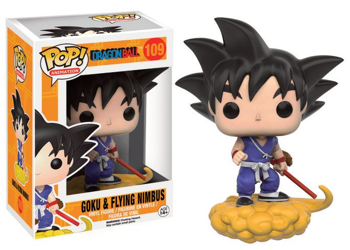 Funko Dragon Ball Z POP! Animation Vinyl Figure Goku and Flying Nimbus 9 cm | Makochan