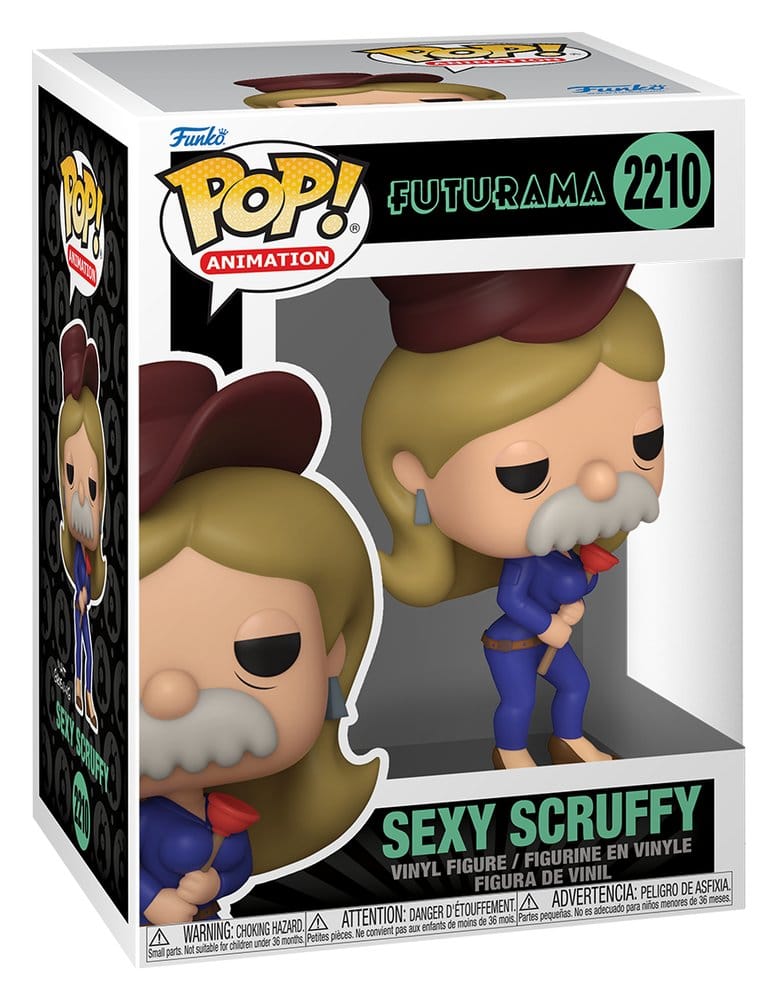 Funko Futurama Pop! Animation Vinyl Figure Sexy Scruffy 9 cm | Makochan
