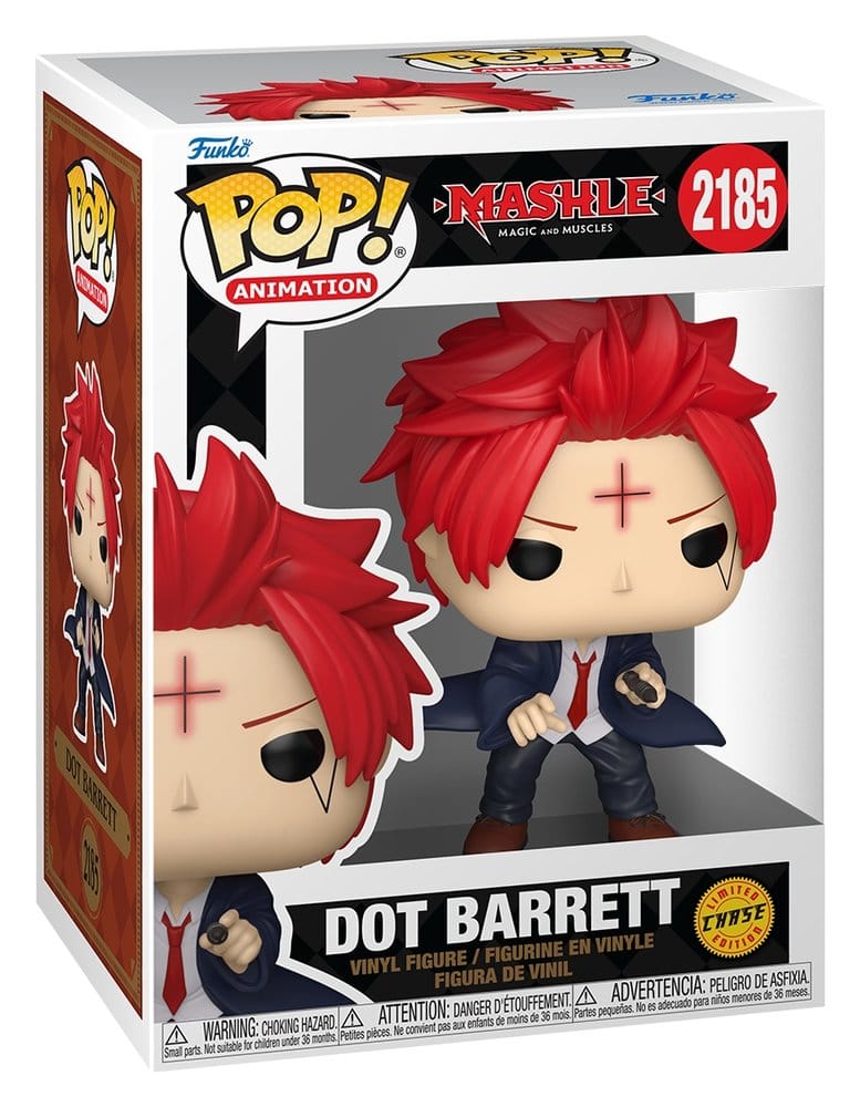 Funko Mashle POP! Animation Vinyl Figures Dot Barrett with Chase 9 cm Assortment (6) | Makochan