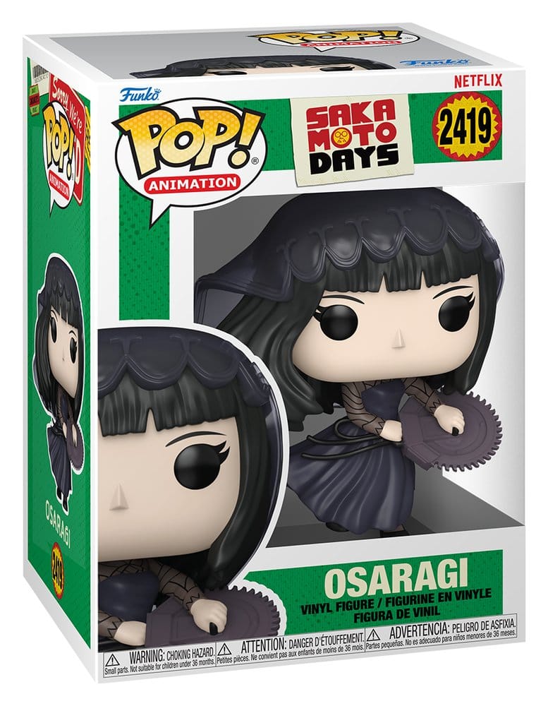 Funko Sakamoto Days POP! Animation Vinyl Figures Osaragi with Chase 9 cm | Makochan