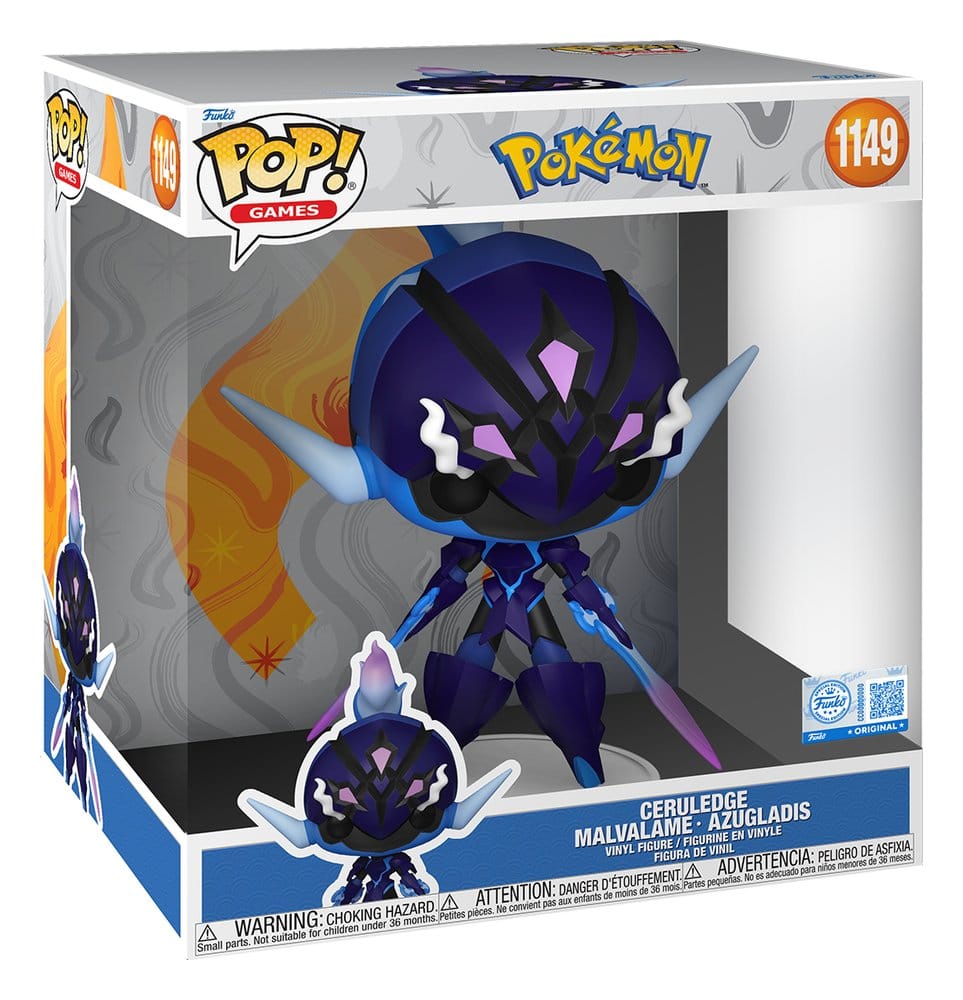 Funko Pokémon Super Sized Jumbo POP! Vinyl Figure Ceruledge 25 cm | Makochan
