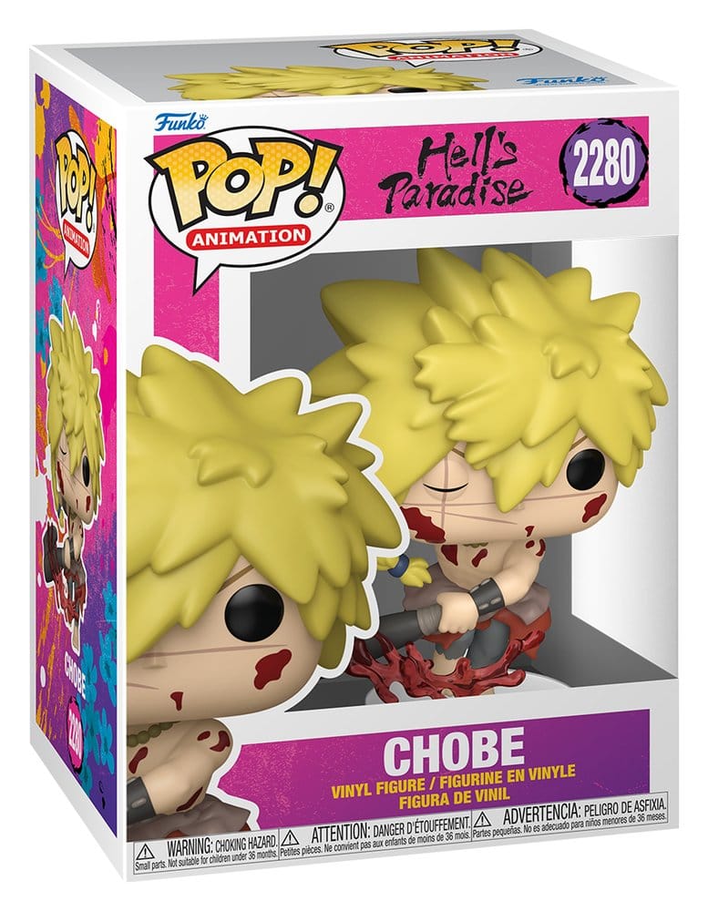 Funko Hell's Paradise: Jigokuraku POP! Animation Vinyl Figure Chobe 9 cm | Makochan