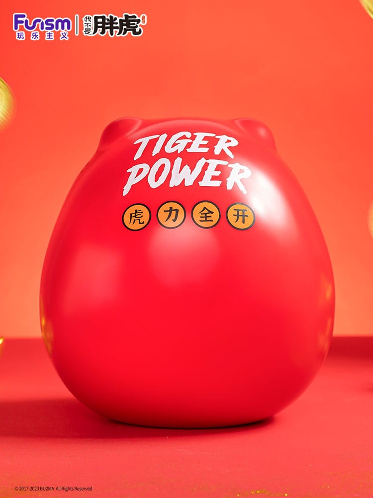 Funism I Am Not Fat Tiger Statue 1/7 Alexander the Tiger Dharuma 20 cm | Makochan
