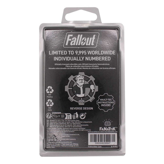FaNaTtik Fallout Collectable Coin Decision Black & White Limited Edition | Makochan