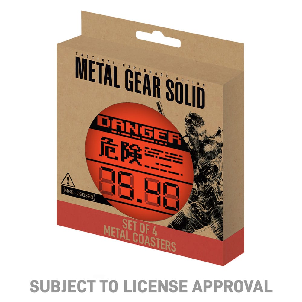 FaNaTtik Metal Gear Solid Coaster 4-Pack | Makochan