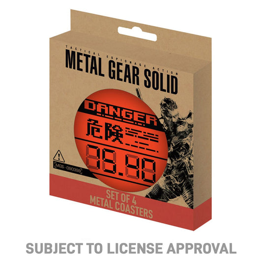 FaNaTtik Metal Gear Solid Coaster 4-Pack | Makochan