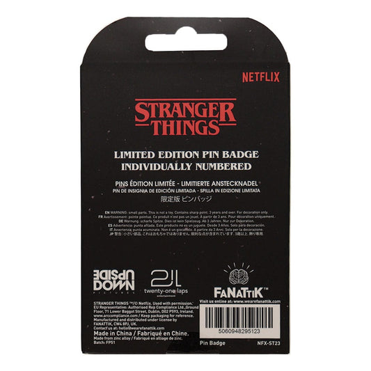 FaNaTtik Stranger Things Pin Badge Castle Byers Limited Edition | Makochan