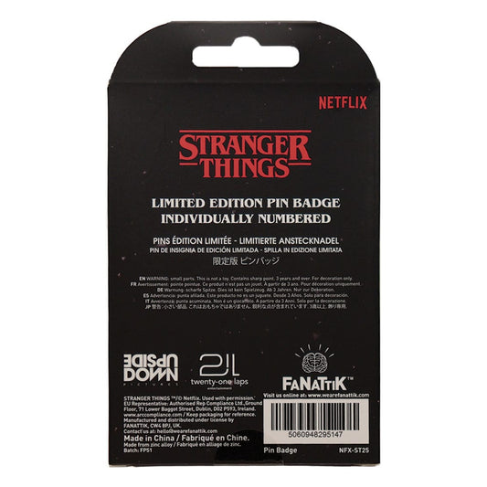 FaNaTtik Stranger Things Pin Badge Hellfire Lives Limited Edition | Makochan
