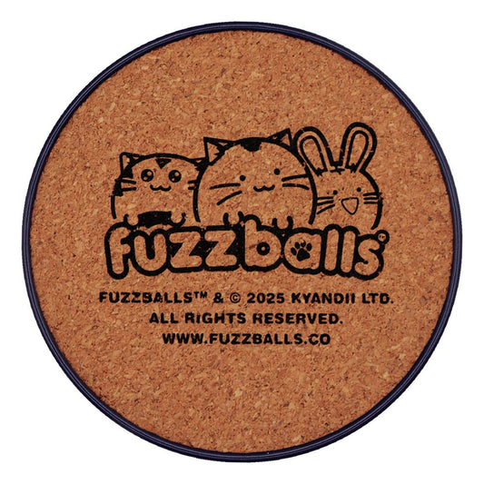FaNaTtik Fuzzballs Coaster 4-Pack | Makochan