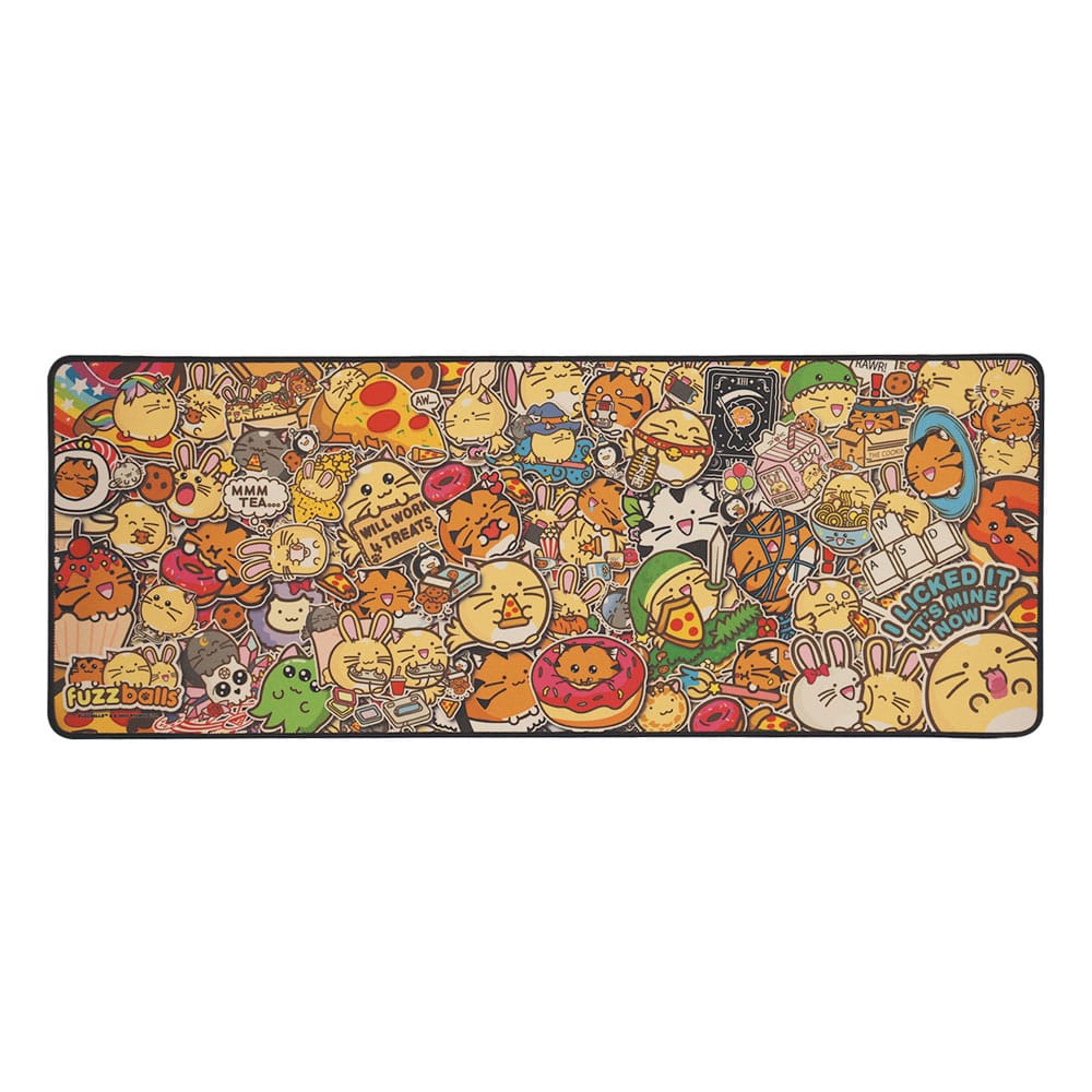FaNaTtik Fuzzballs Desk Pad & Coaster Set | Makochan